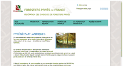 Desktop Screenshot of bois-forets.com