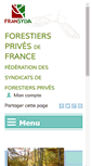 Mobile Screenshot of bois-forets.com